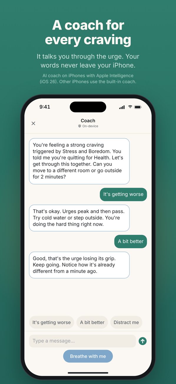 Steady: a coach for every craving